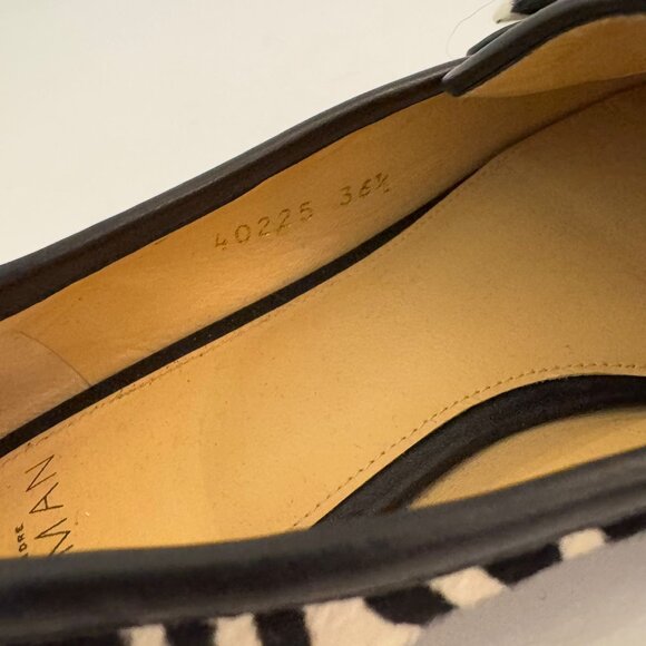 ALEXANDRE BIRMAN, Zebra Pony Hair Loafers - Picture 3 of 13